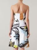 abstract print playsuit