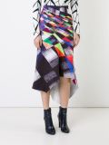 'Geometric Abstraction'半身裙