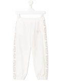 Greca rhinestone track pants