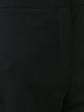 high-waisted tailored trousers