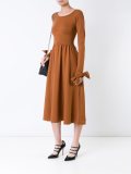 'Jersey' cuff dress