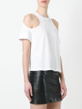 shoulder cut out top 