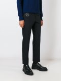 crown embroidered trousers