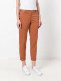 cropped chino trousers  