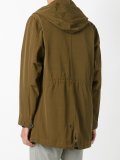 technical hooded parka