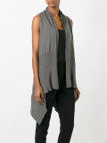 sleeveless cardigan