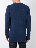 floral logo henley