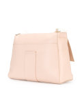 fold-over closure shoulder bag