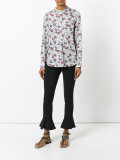 kick flare soft trousers