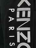 logo printed shorts