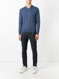 V neck sweatshirt
