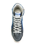 Slide hi-top sneakers