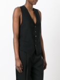 single-breasted waistcoat