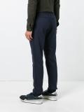 gathered ankle chinos