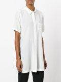 elongated shortsleeved shirt
