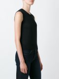 sleeveless knit top 
