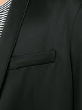 shawl lapel crossed blazer