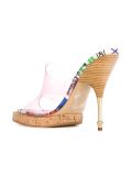transparent mules