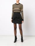 round neck striped jumper