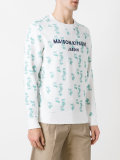 geometric print sweatshirt