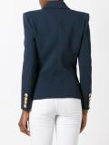 peaked lapel blazer