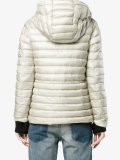 quilted hooded jacket