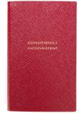 'Consistently inconsistent' notebook