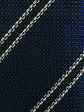 striped detail tie