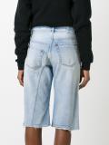 distressed cropped jeans