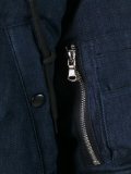 hooded padded coat 