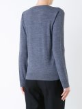 diamond intarsia jumper 