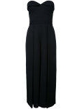 strapless midi dress