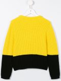 bi-colour jumper