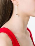 buffalo bone drop earrings