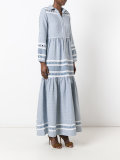 drop skirt buttoned dress
