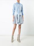 tie waist shirt dress