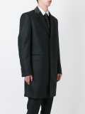 long studded collar coat