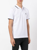 embroidered logo polo shirt