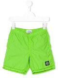 logo patch swim shorts