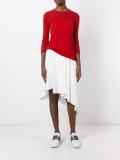 crew neck fine knit top