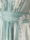 botanical print dress