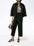 cropped wide-leg trousers 