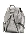 metallic drawstring backpack