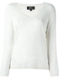 V-neck jumper