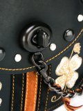 embroidered flower crossbody bag