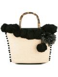 pompom tote