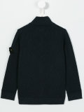 zipped bomber jacket 