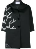 Embellished Midi Coat