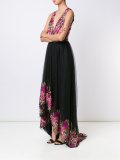 花卉印花晚礼服