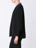 tie collar blouse